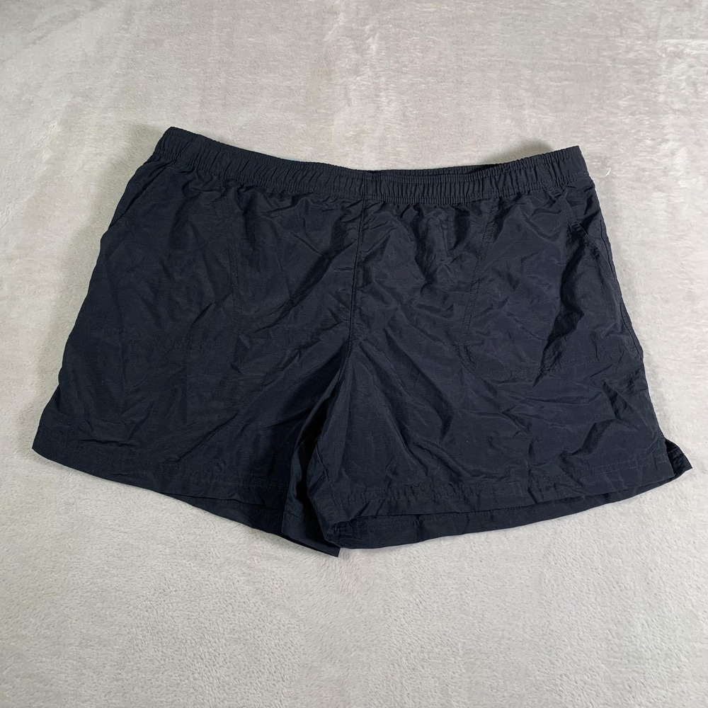 Columbia Shorts Men XL Black Quick Dry Mesh Liner Swim Trunks Pockets AL4573 NEW